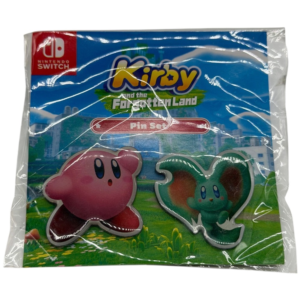 Nintendo Kirby and the Forgotten Land Pin Set Elfilin Glossy Promo New